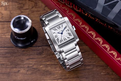 Cartier tank francaise large automatic